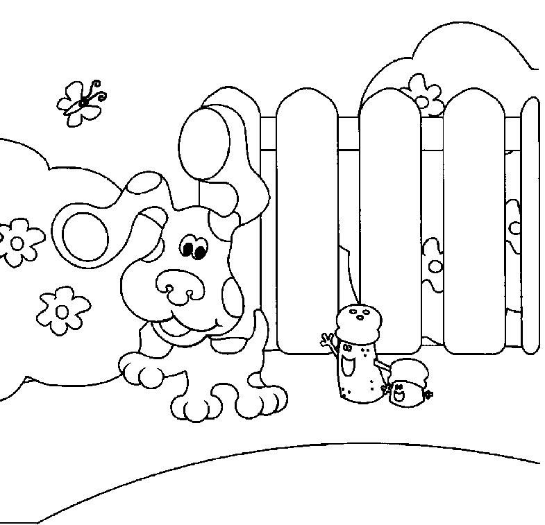 Fun Coloring Pages: Blues Clues Coloring Pages