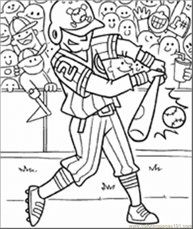 disney baseball coloring pages - Clip Art Library