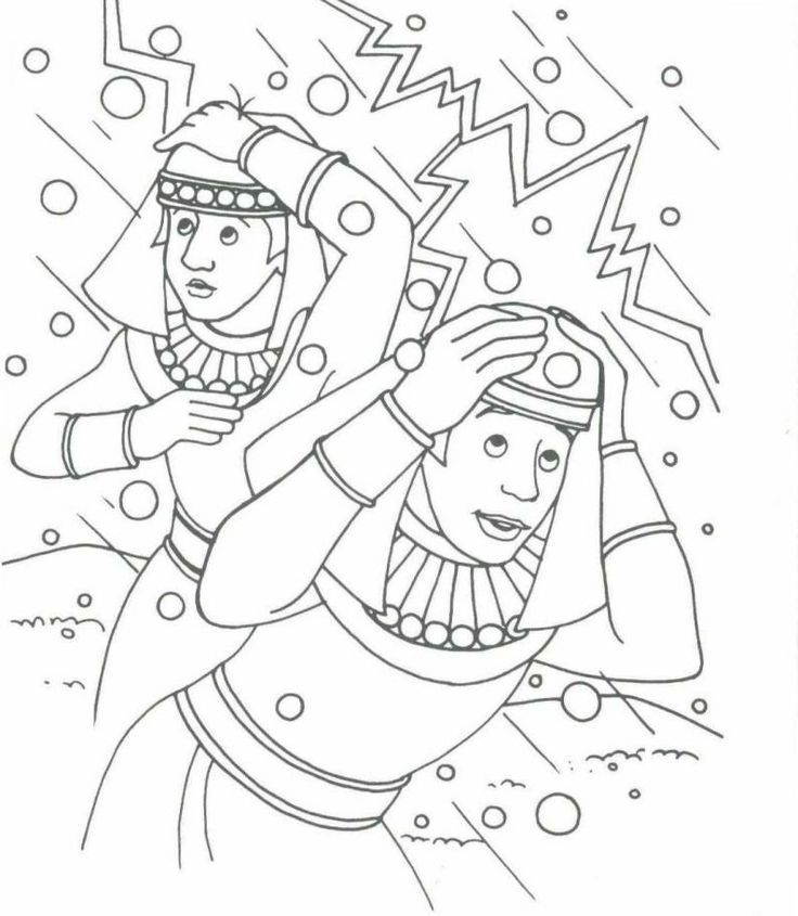 Hail | SS/KC/VBS Coloring pages
