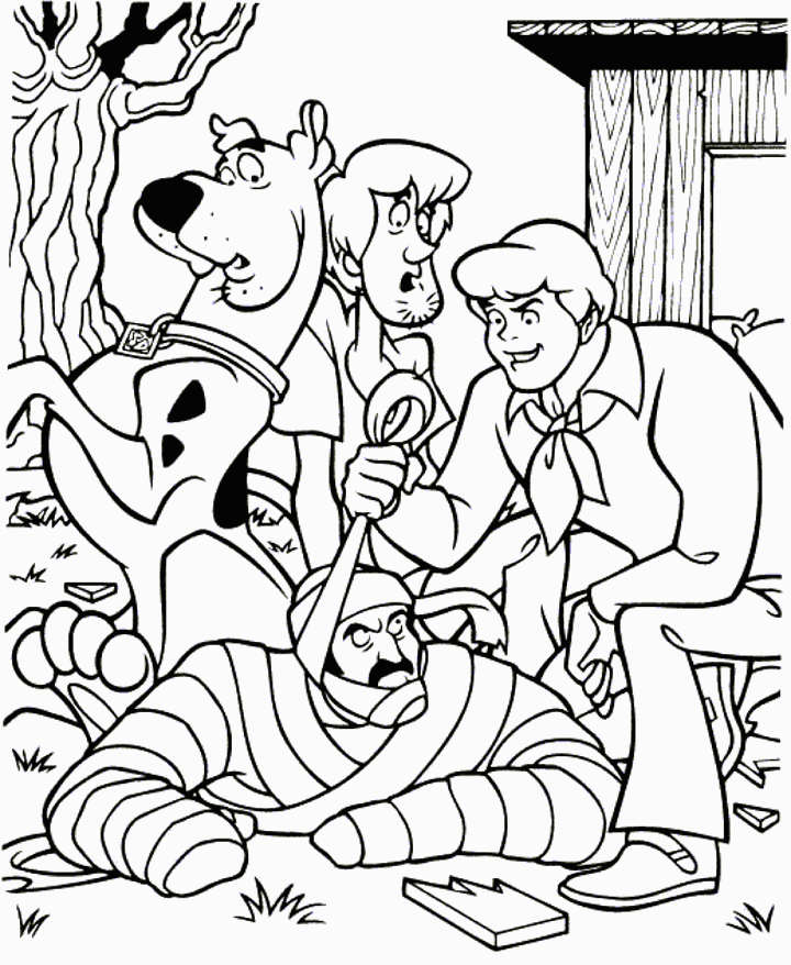 Scooby Doo Coloring Pages (30 of 66)