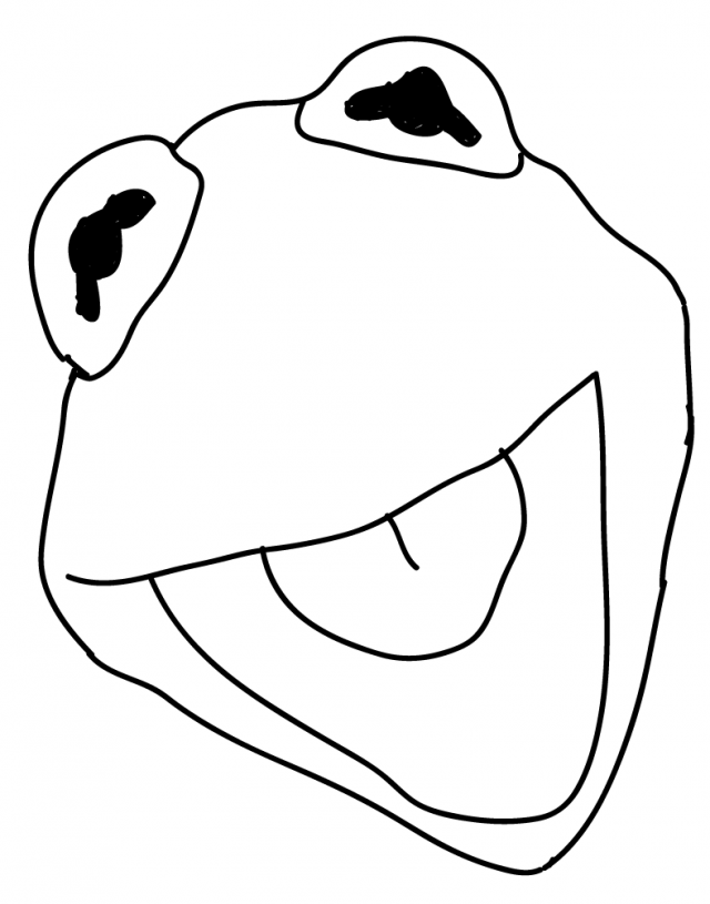 Kermit The Frog Colouring Pages ClipArt Best Coloring Pages