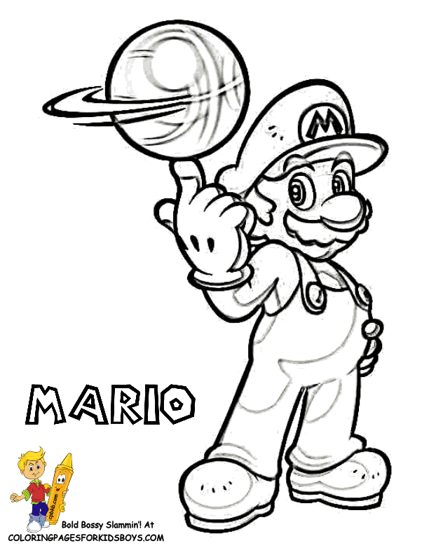 Super Mario Coloring | Super Mario |Free | Yoshi |Coloring Mario
