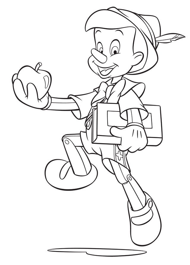 Pinocchio Coloring Pages and Book | Unique Coloring Pages