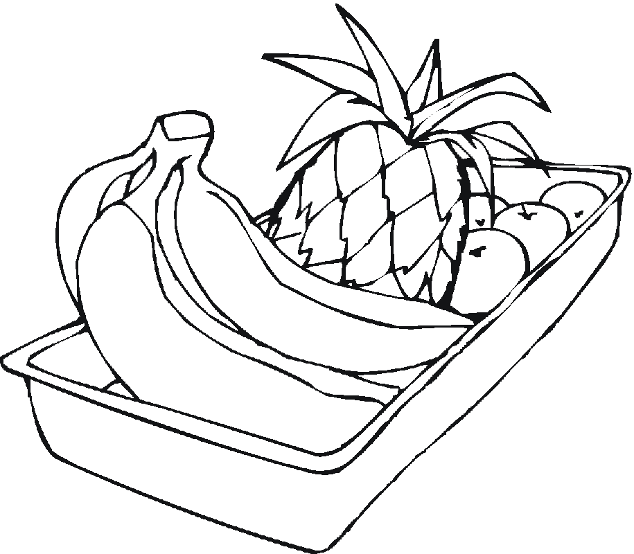 Banana 7 Coloring Pages | Free Printable Coloring Pages