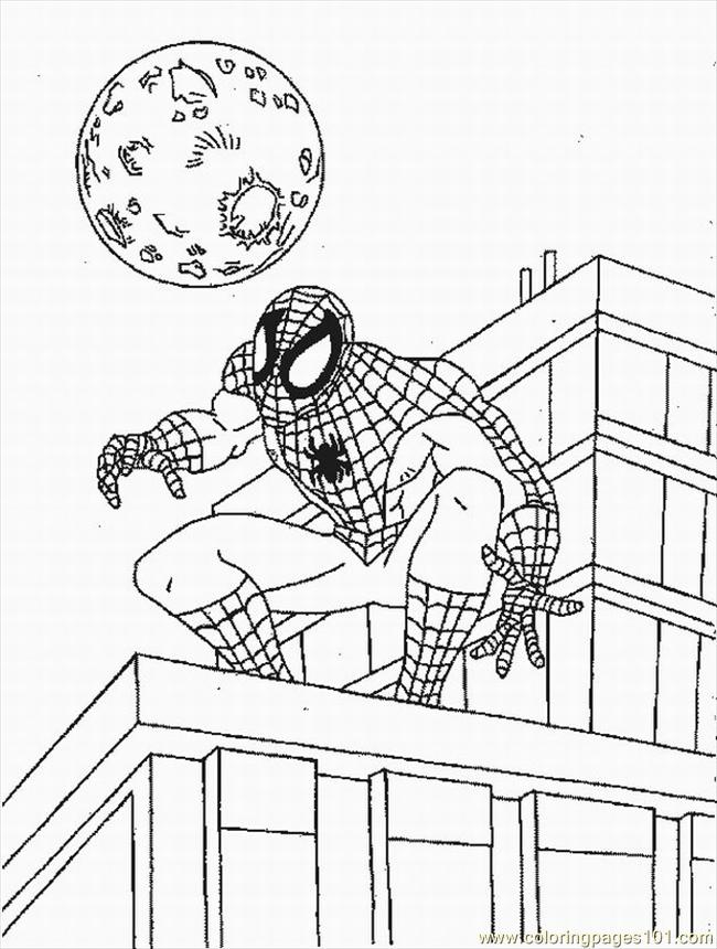 Coloring Pages Rman Venom Coloring Pages Lrg (Cartoons  Spiderman