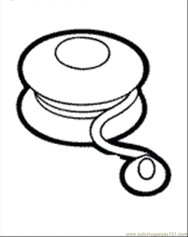 Yoyo Coloring Pages