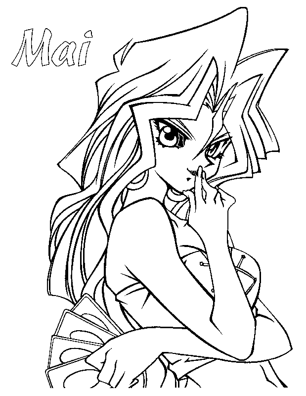 Yu gi oh | Free Printable Coloring Pages 