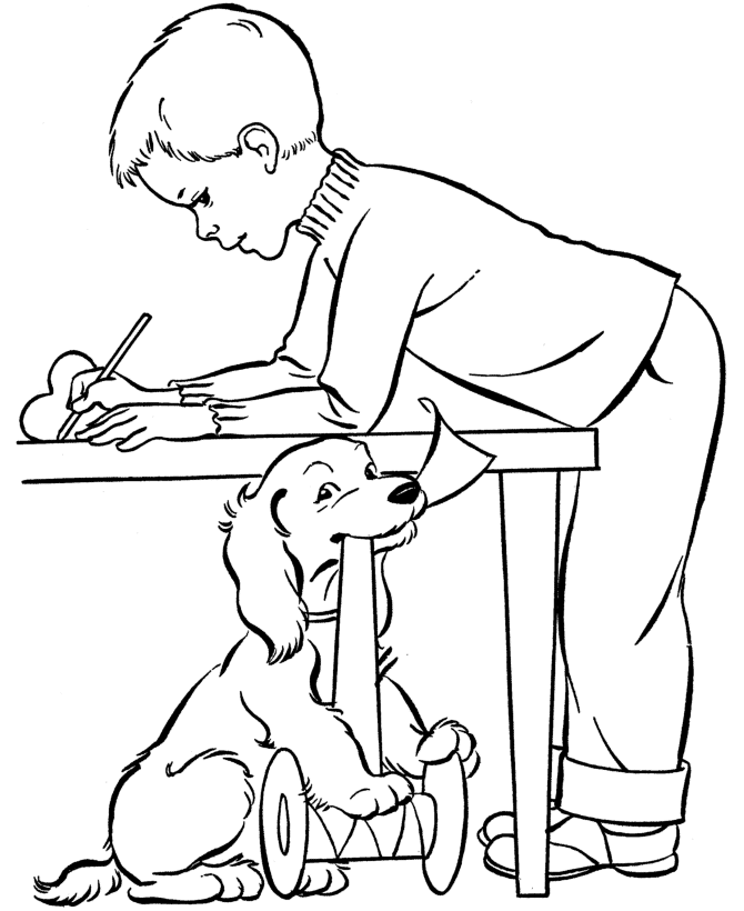 Kids Valentines Day Coloring Pages - Kids Fun Valentines
