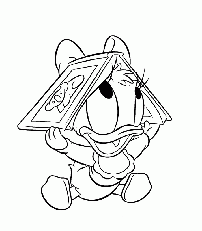 Donald Duck Coloring Pages To Print For Free