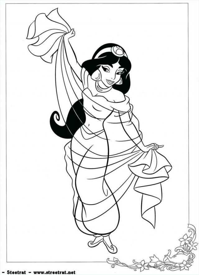Free Disney Princess Jasmine Coloring Pages Download Free Clip Art Free Clip Art On Clipart Library