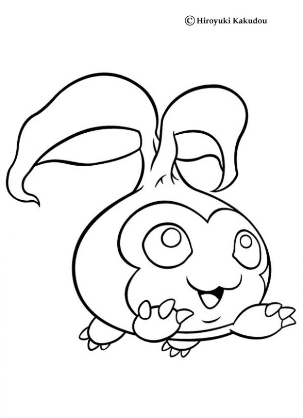 DIGIMON coloring pages - Digimon Tanemon