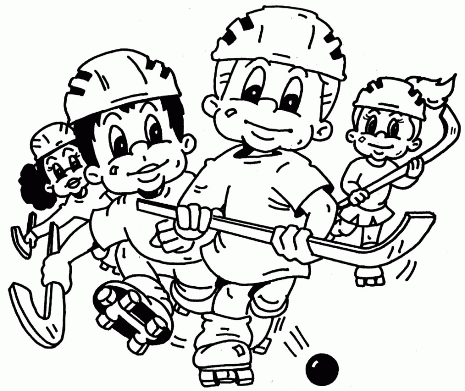 Nhl Hockey Mascots Coloring Pages 