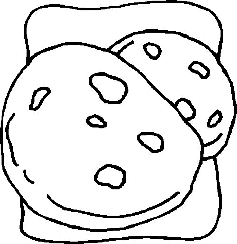 food stuffs Colouring Pages