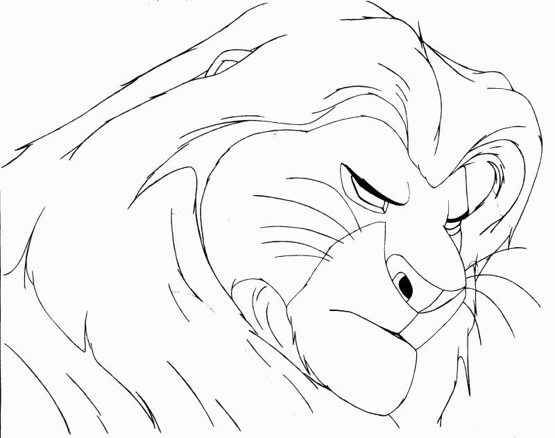 Mufasa Lion King Coloring Pages Clip Art Library 8448 The Best Porn Website