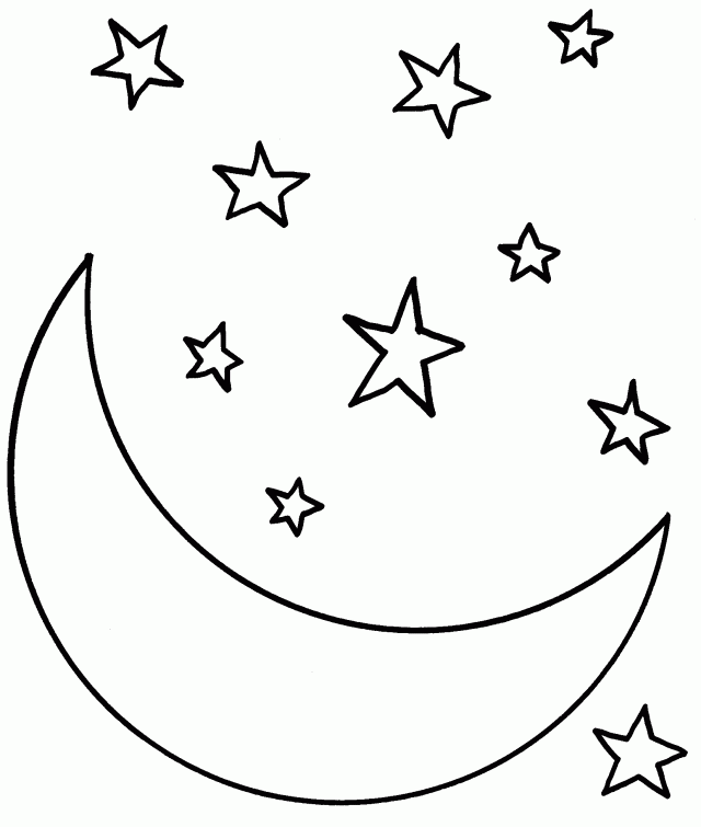 Moon And Sun Coloring Pages Printable Coloring Pages Sun