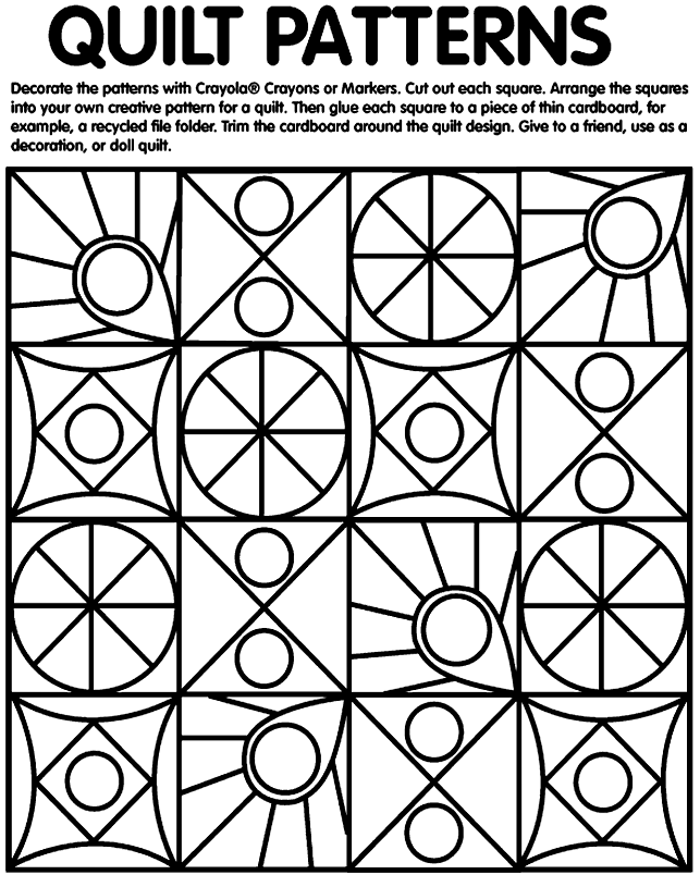 Geometric Coloring Pages 