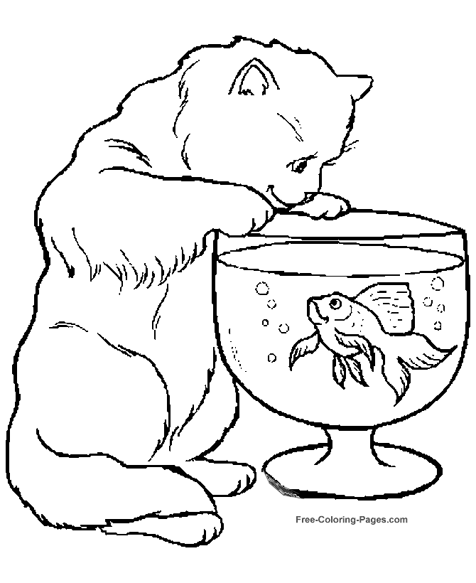 Domo Kitty Coloring Pages