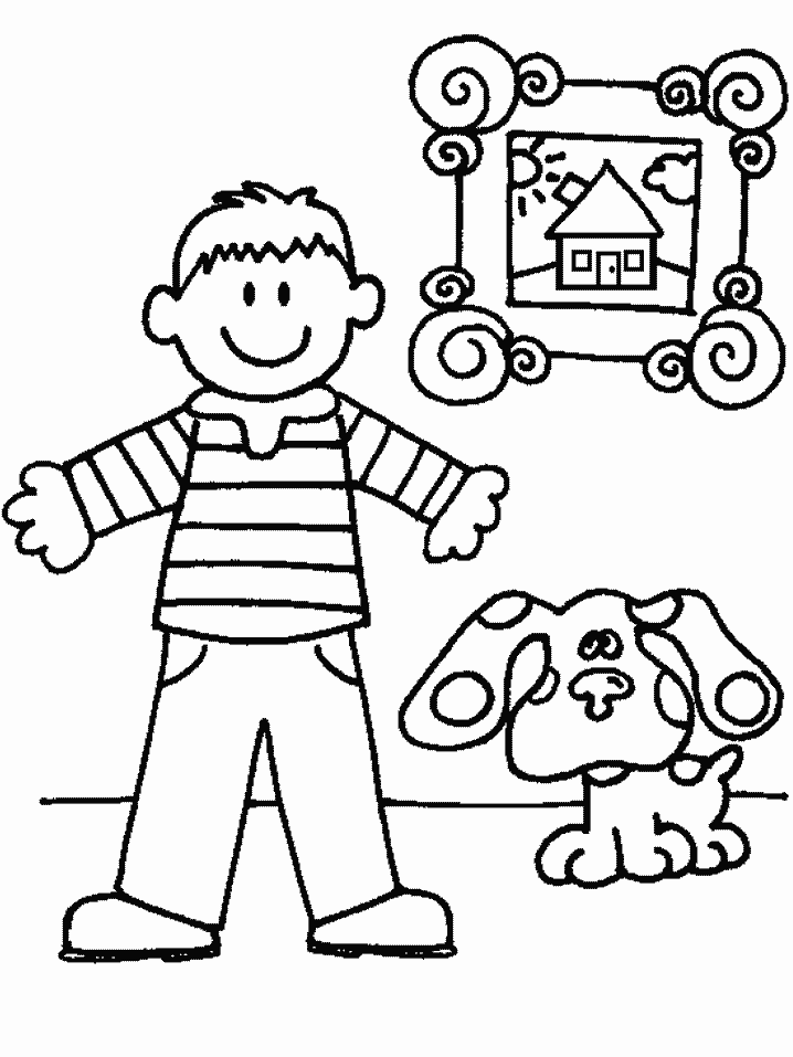 Blues Clues coloring pages | Coloring