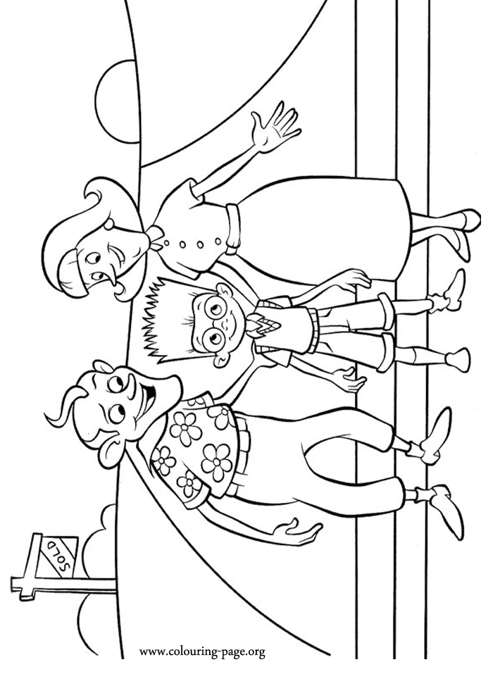 Meet The Robinsons Coloring Pages Clip Art Library