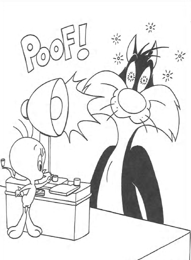 Looney Tunes| Coloring Pages for Kids- Free Printable Coloring Sheets