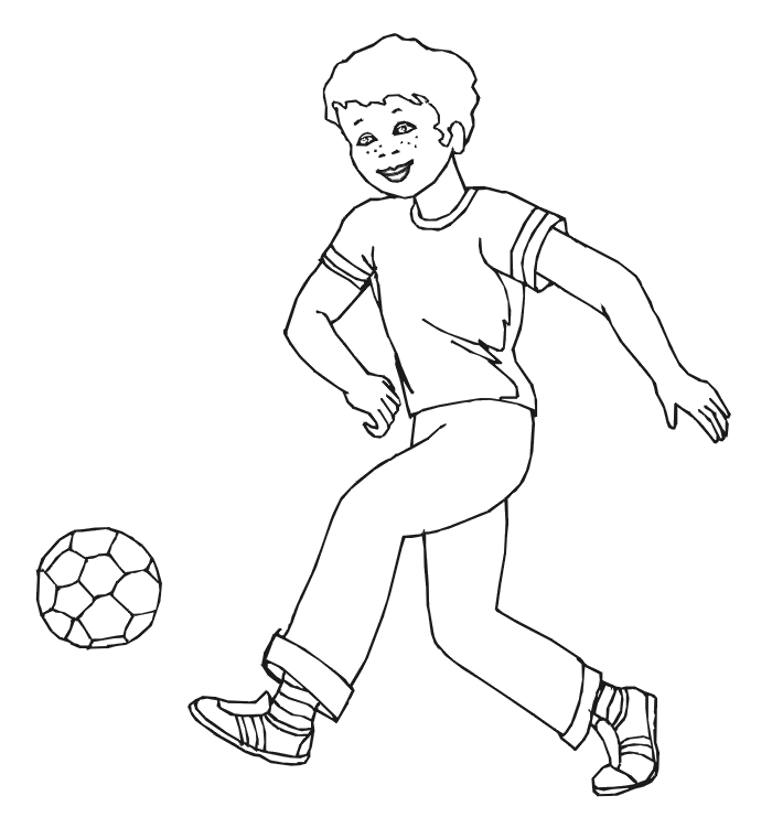 Sports Coloring Page | Coloring Pages To Print