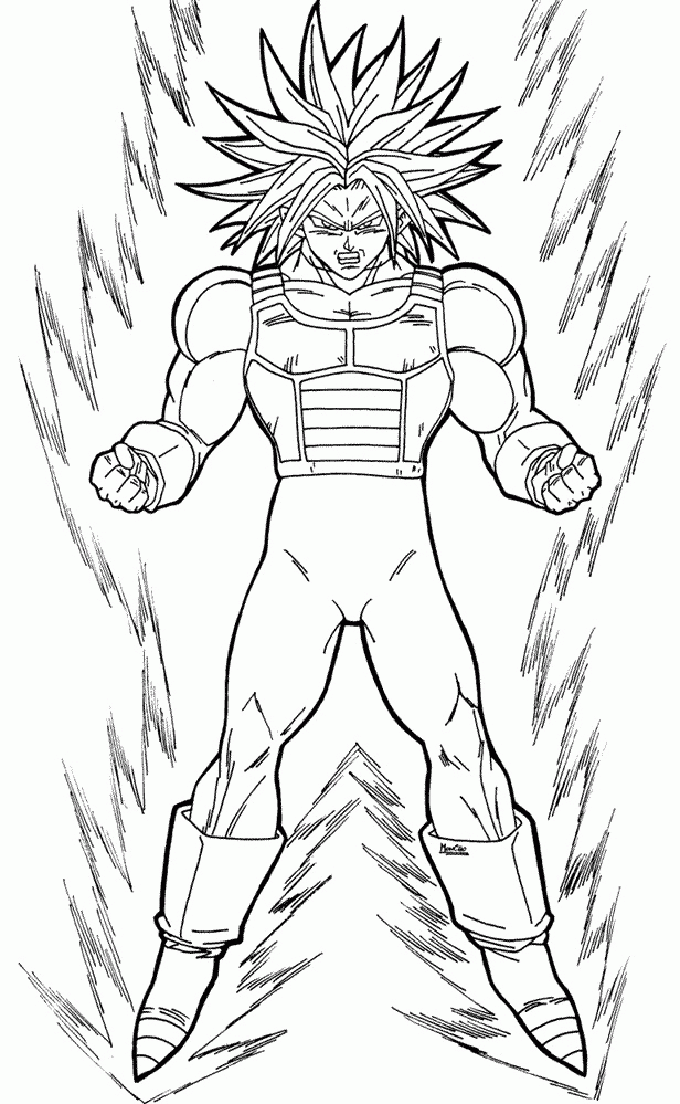 Free Dragon Ball Z Vegeta Coloring Pages Download Free Clip Art