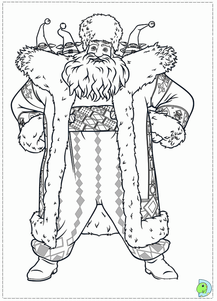 Rise of the guardians Coloring page