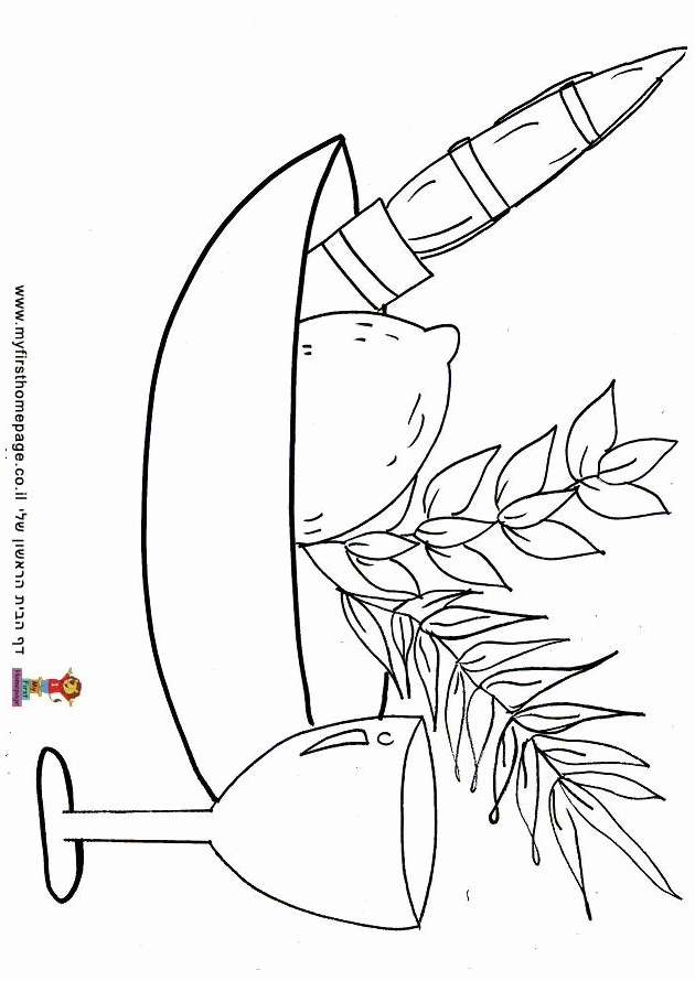 Sukkot Colouring Pages