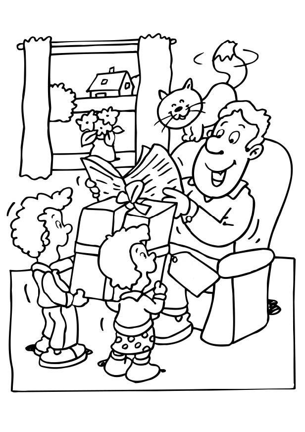 Fathers day coloring pages printables Mike Folkerth 