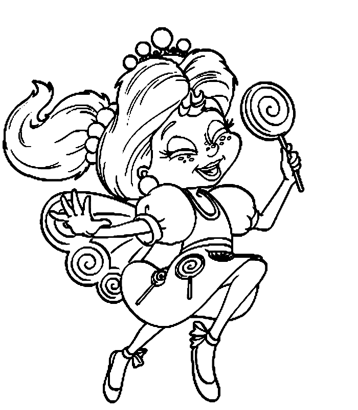 Betty Boop Coloring Page | Cartoon Characters Coloring Pages