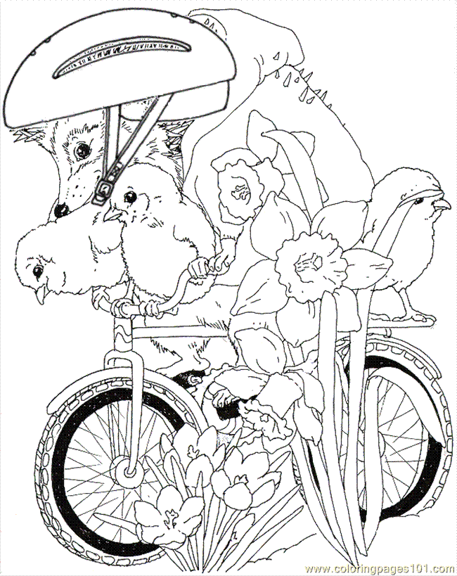 Edge Coloring Pages