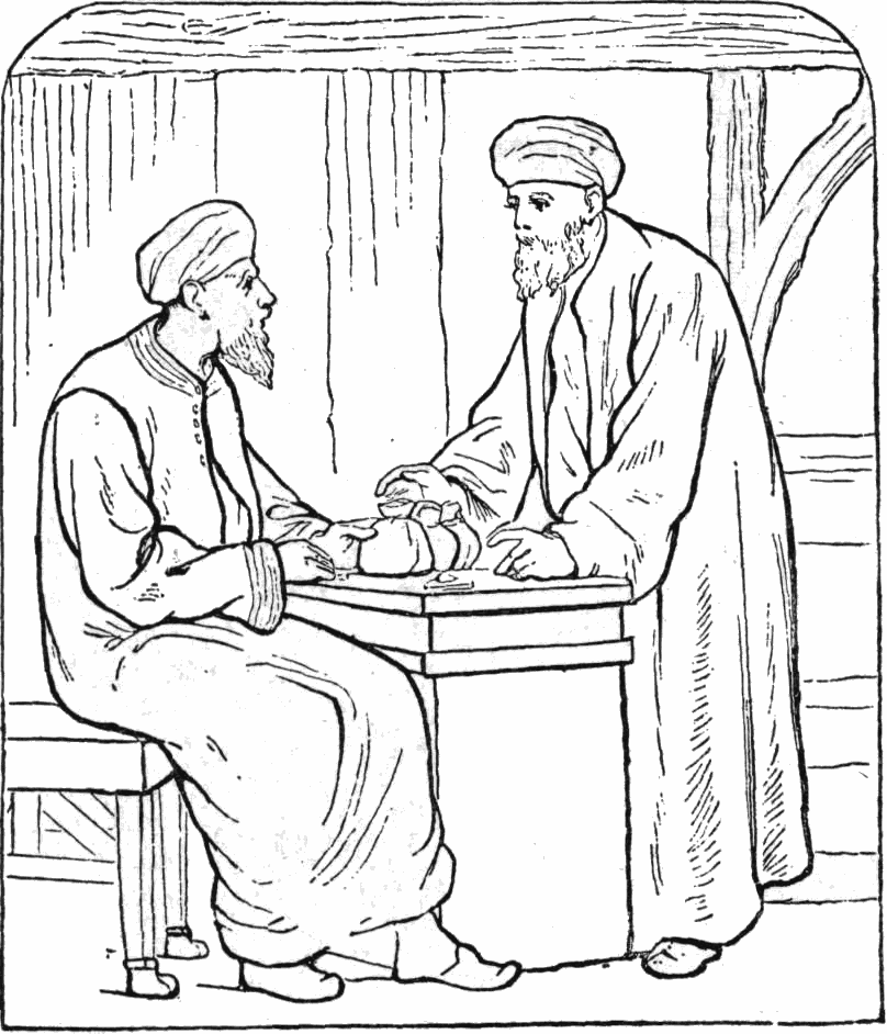 Parables of the Pearl and Hidden Treasure Coloring Pages