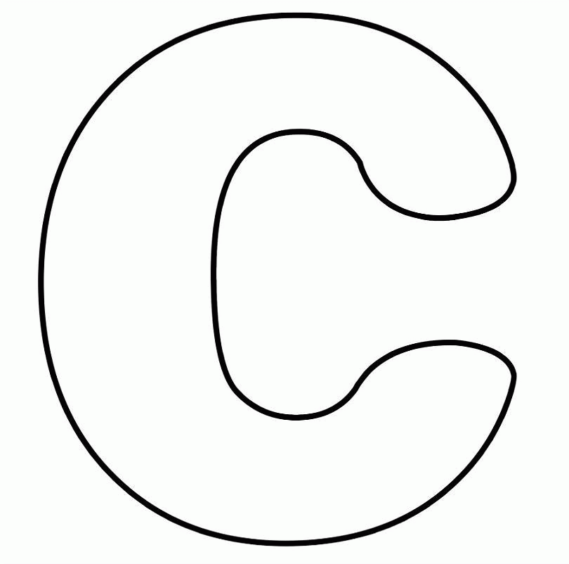 Free Letter C Coloring Sheets Download Free Letter C Coloring Sheets 