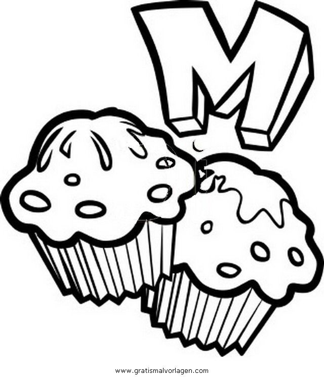 the muffin man Colouring Pages