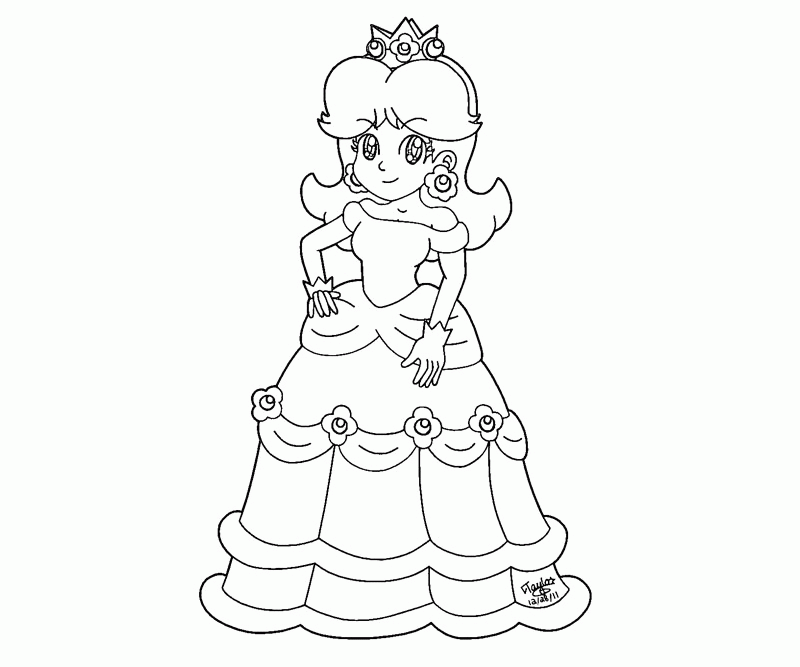free princess daisy coloring page download png images cliparts on clipart library coloriage logo harry potter
