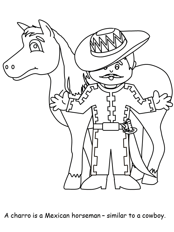 Mexico 13 Countries Coloring Pages  Coloring Book