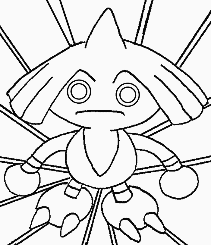 Electric Pokemon Coloring Pages