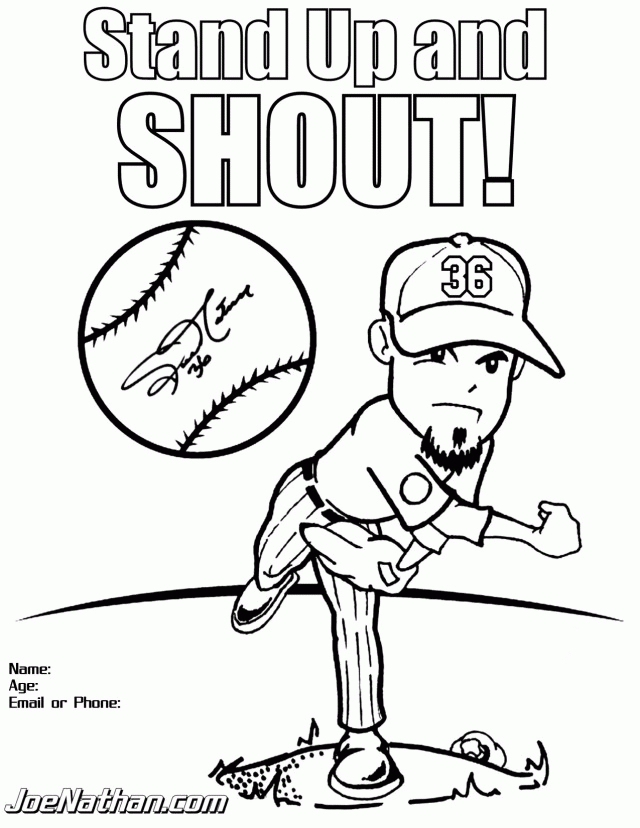 Free Baseball Coloring Pages Mlb Download Free Clip Art