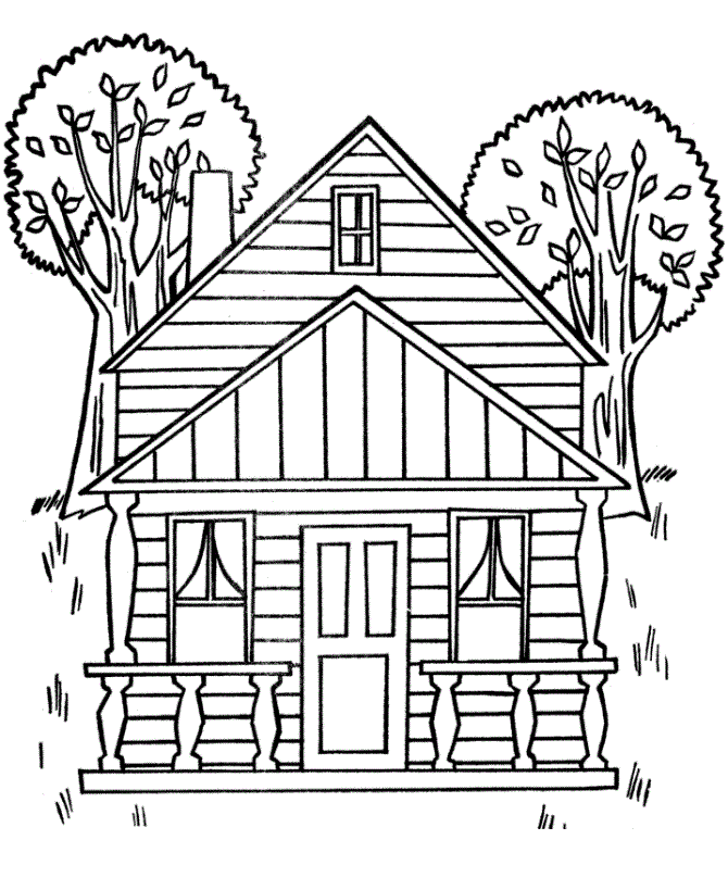 Big Home Drawing For Kids Clip Art Library