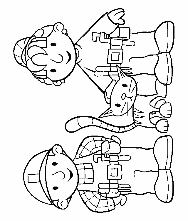 Coloring Pages Bob The Builder | Free Printable Coloring Pages