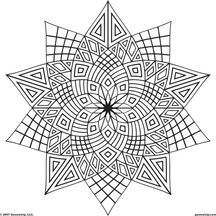 coloring-pages-adults-geometric-130 | Free 