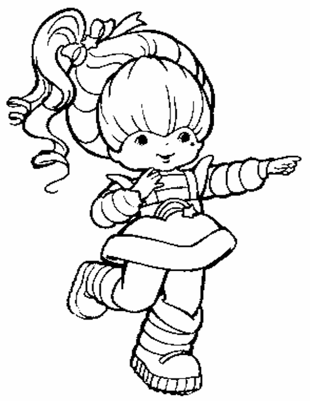 Rainbow Brite Coloring Pages | Free Printable Coloring Pages