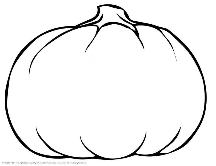 Halloween Pumpkin Coloring Sheets Printable Pumpkin Coloring Page