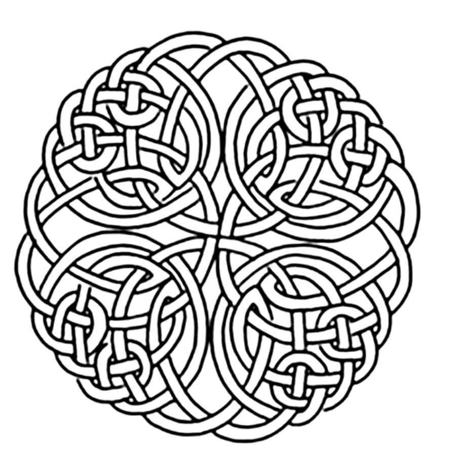 Free Free Printable Celtic Coloring Pages For Adults Download Free