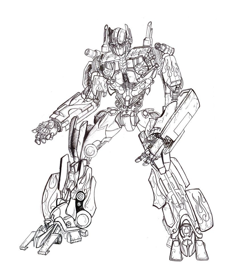 transformers coloring pages ironhide bull