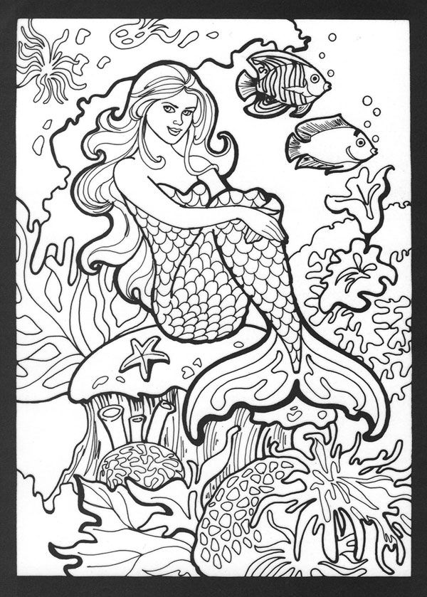  H20 Mermaids Coloring Pages - H2O Mermaid Coloring