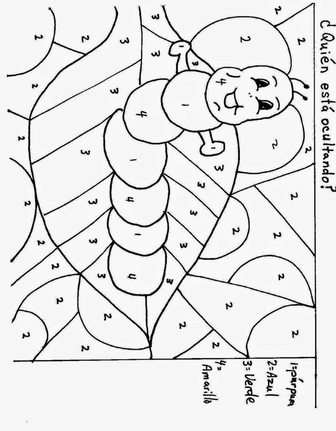 Coloring Pages For Colors In Spanish | Coloring