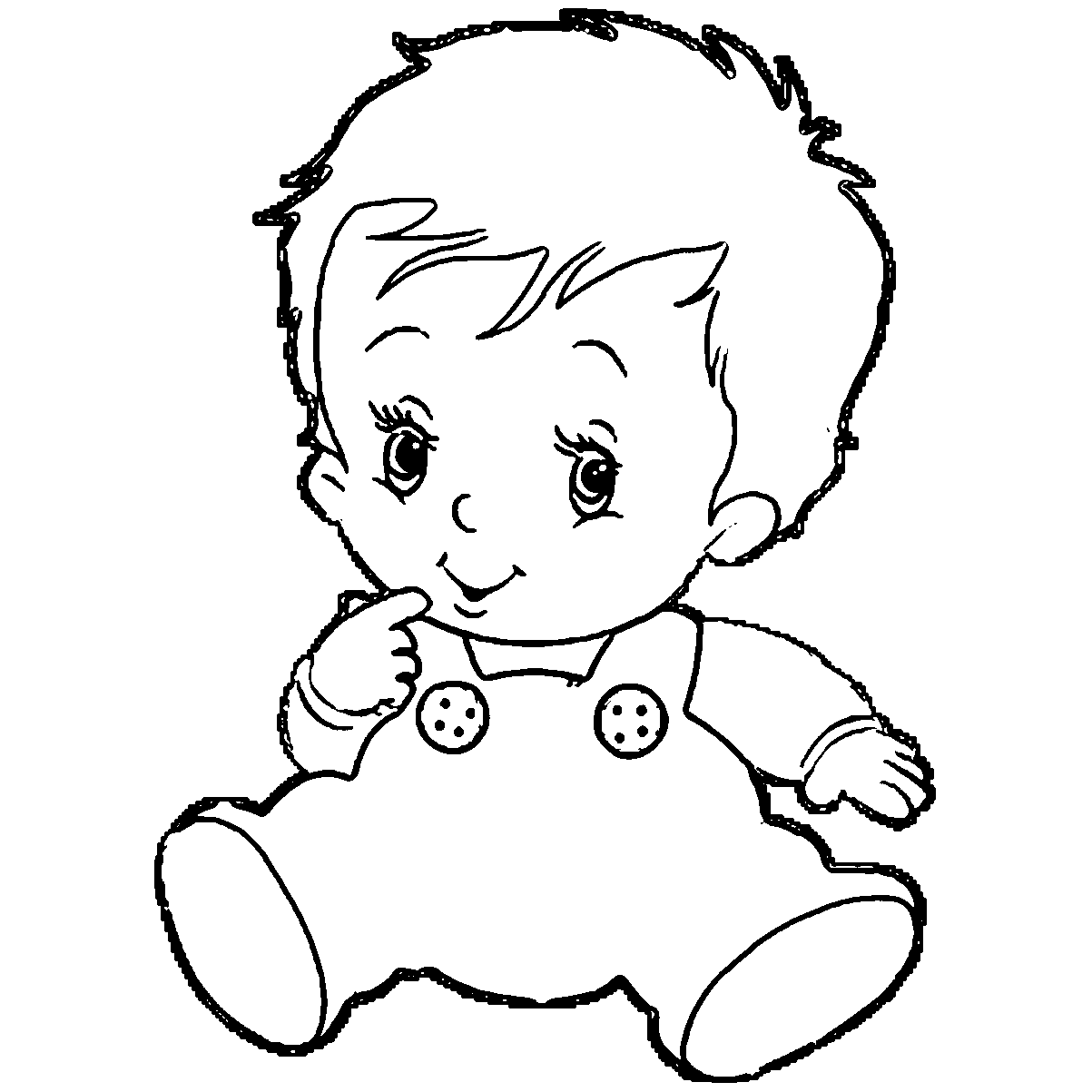 Free Baby Boy Coloring Pages, Download Free Baby Boy Coloring Pages png