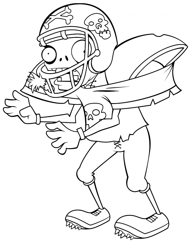 Plants Vs Zombies 2 Coloring Pages Coloringall