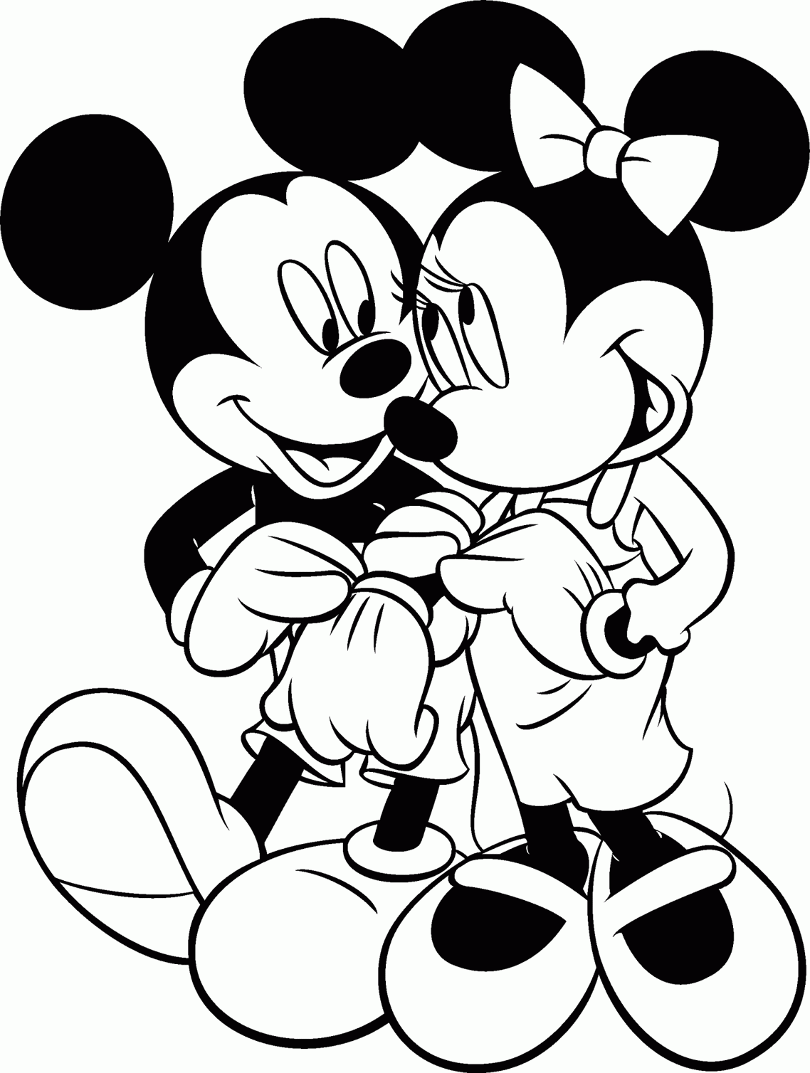 Featured image of post Mickey Mouse Coloring Pages Printable Pdf - Explore the world of disney with these free mickey mouse and friends coloring pages for kids.